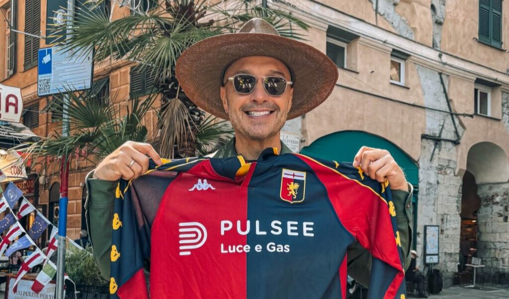 Panama e maglia rossoblù, Bastianich a sorpresa a Genova per il suo 'Foodish'