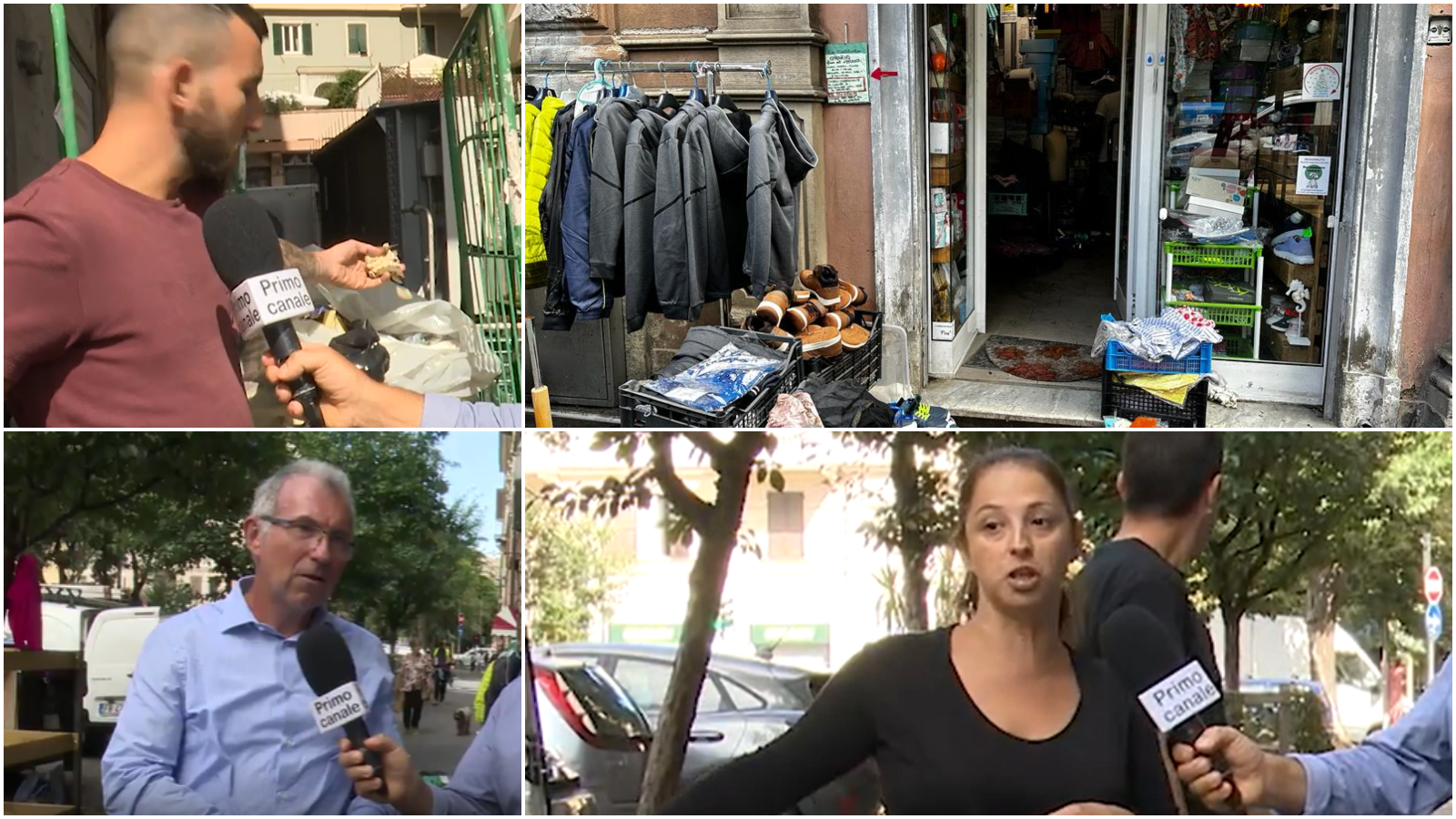 I negozianti sott'acqua a San Fruttuoso: 