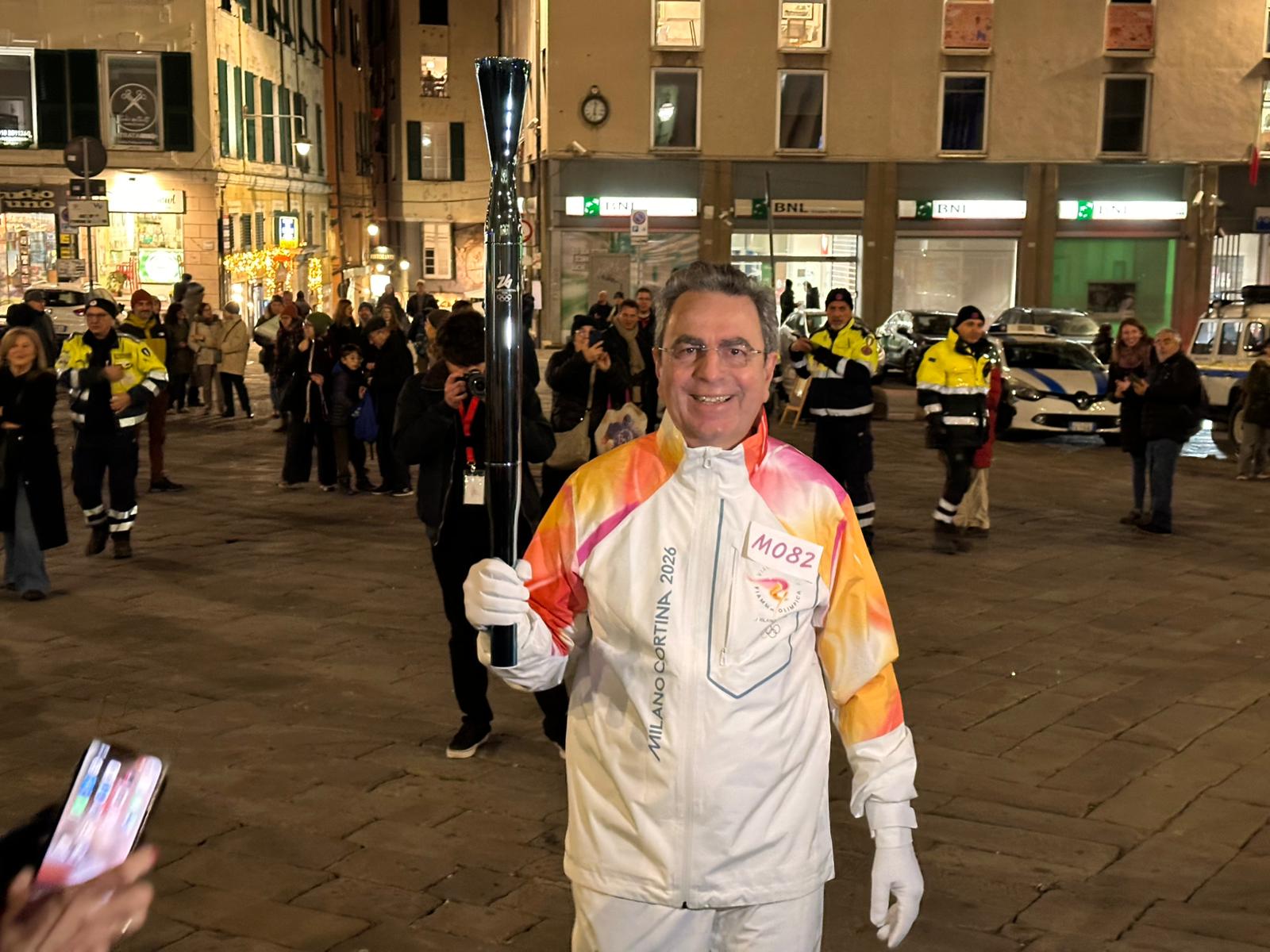 La Fiamma Olimpica a Genova, il programma. Primocanale in diretta