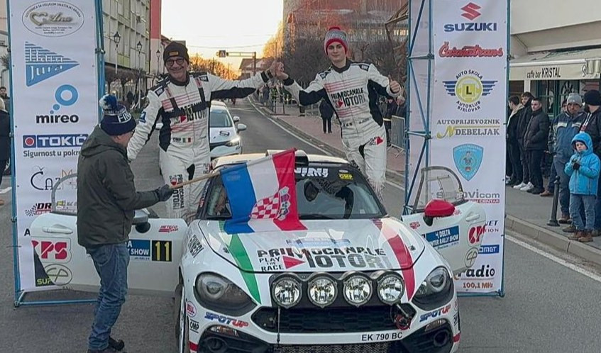 Rally, ancora un successo per il baby fenomeno Bernini