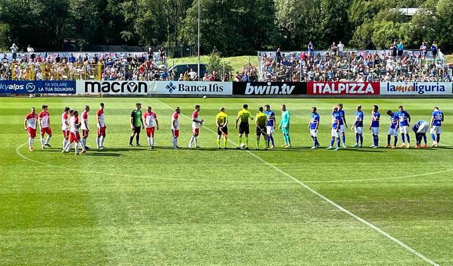 Sampdoria-Bienno, terzo test amichevole per i blucerchiati