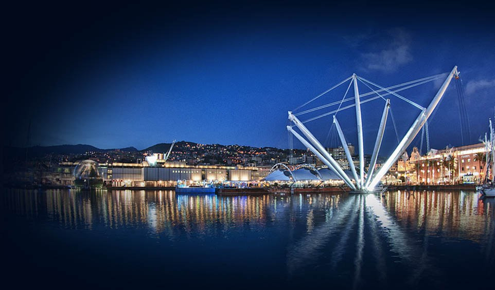 Al Porto Antico il Bigo di Renzo Piano si fa bello: iniziati i lavori di restyling