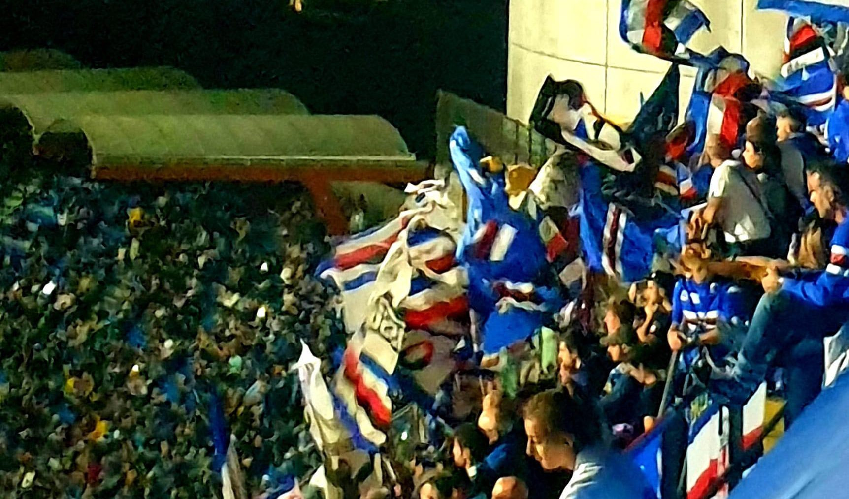 La carica del tifo, la Sampdoria all’assalto della Cremonese