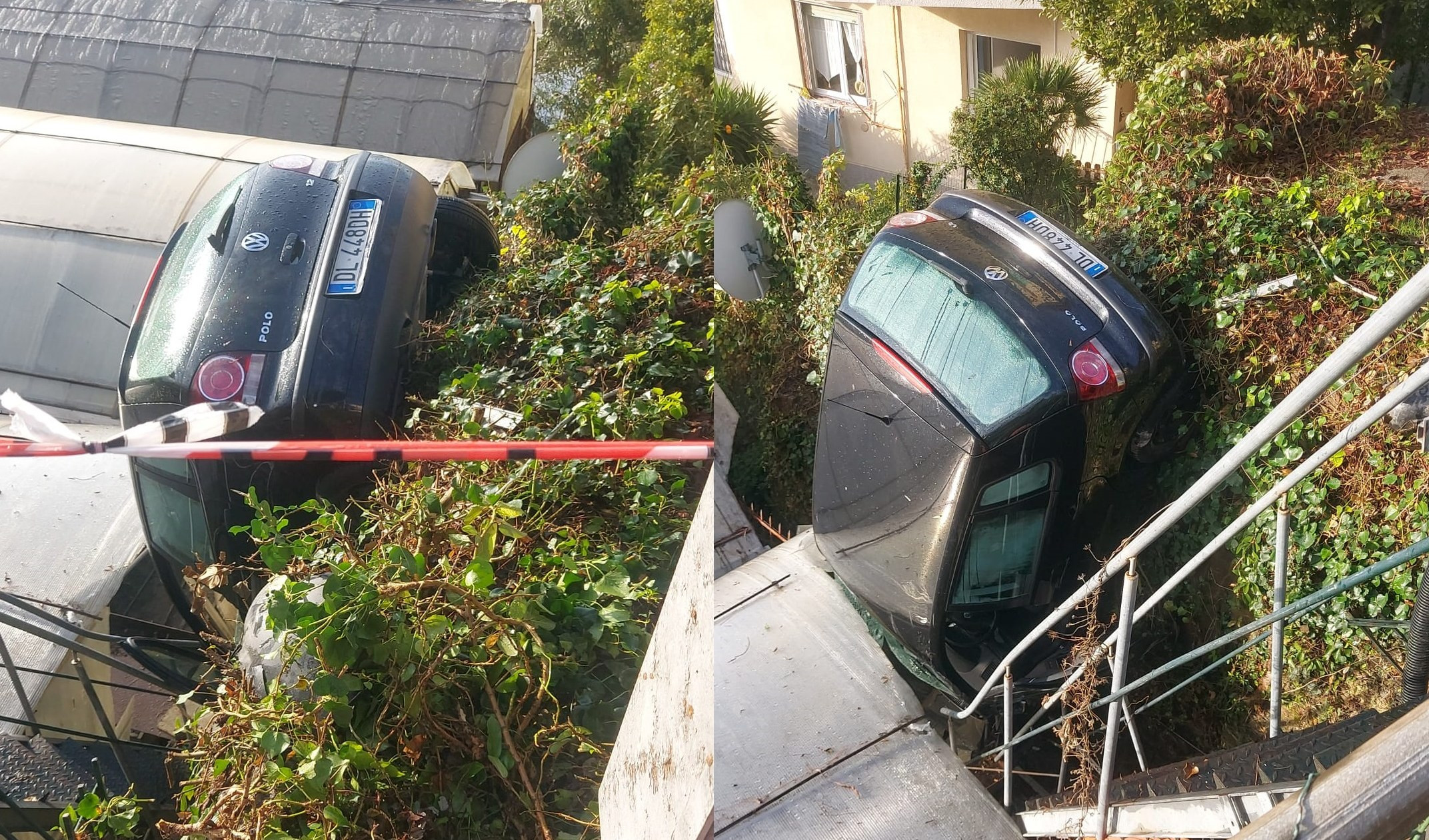 Bogliasco, schianto in auto contro una cabina dell'elettricità