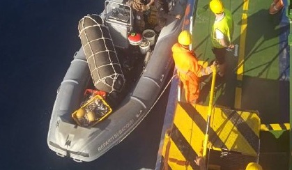 Ordigno bellico nel porto passeggeri di Genova