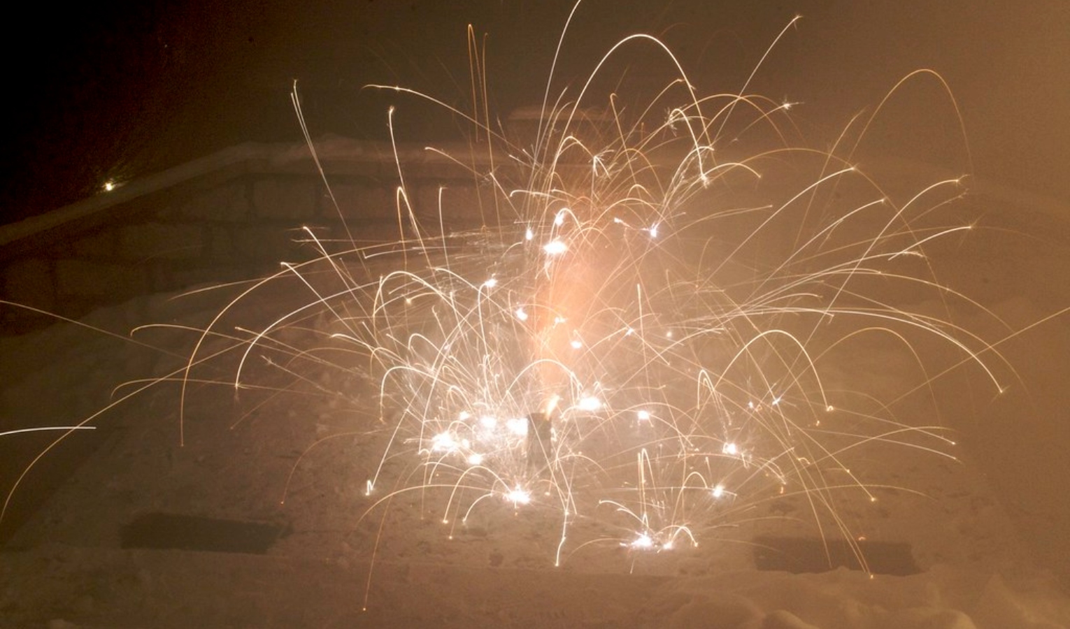 Un fuoco d'artificio