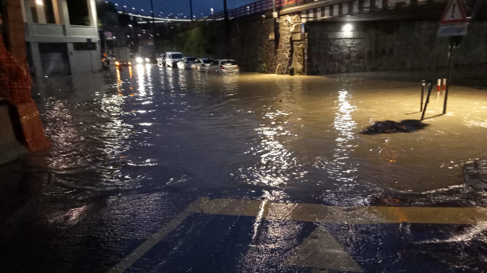 Un minuto prima della forte burrasca Foto di Fulvio da Granarolo