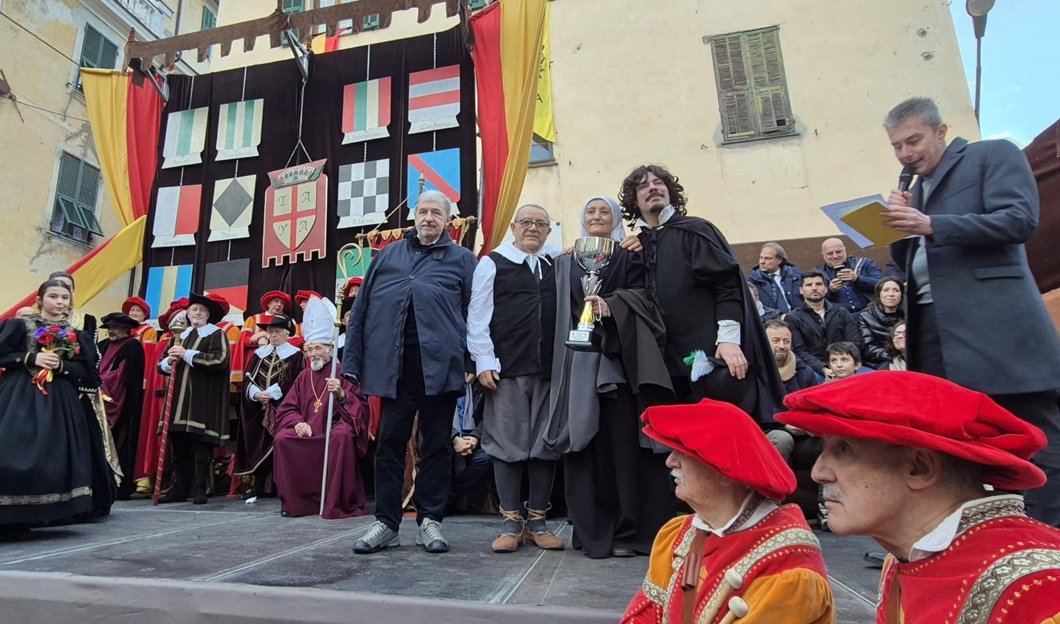 Bucci a Taggia per la festa del patrono: 