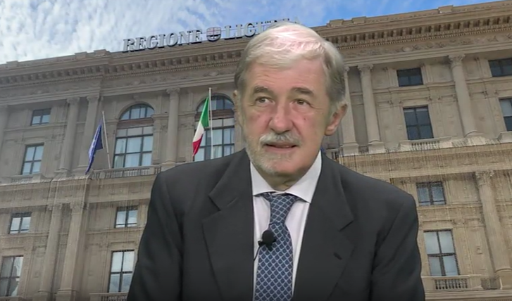 Il presidente di Regione Liguria Marco Bucci Marco Bucci