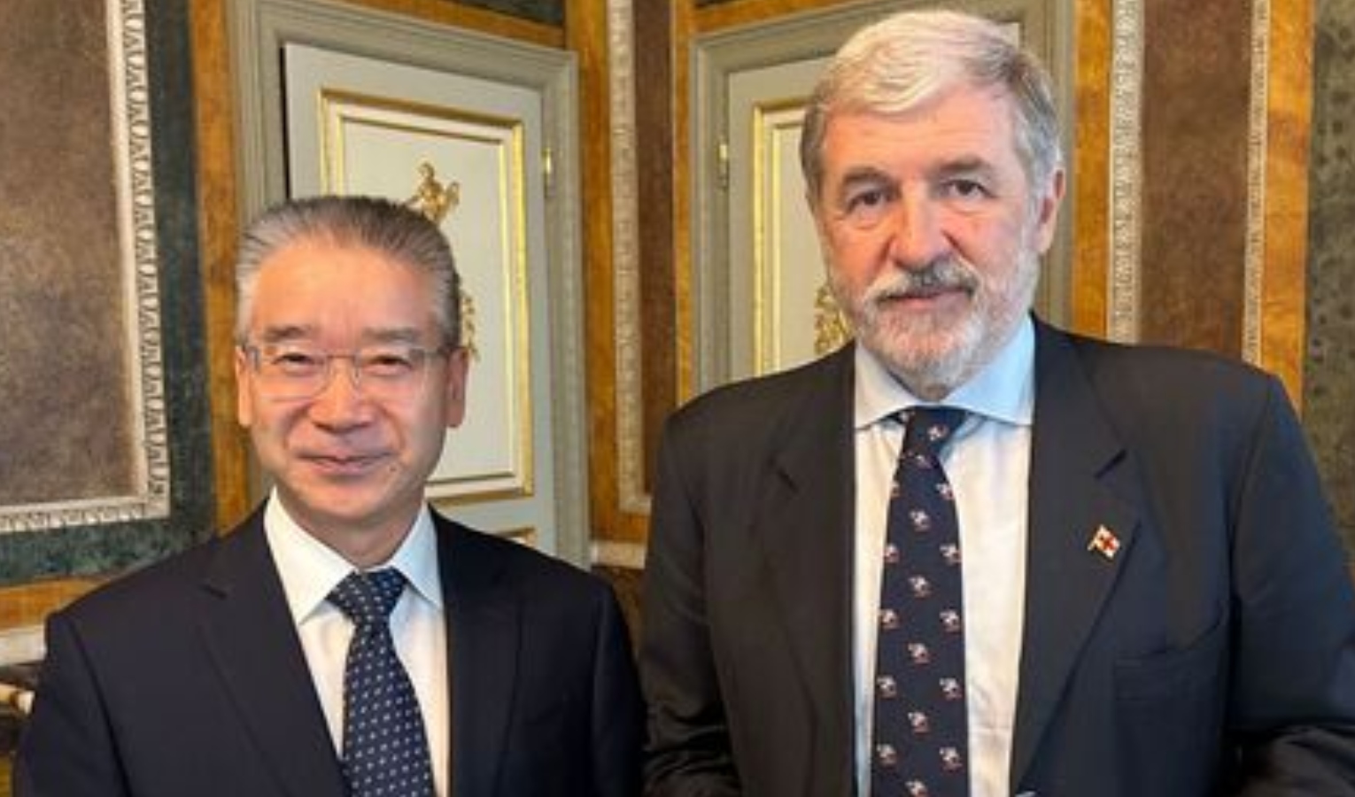 Porto e logistica, Bucci incontra viceministro cinese