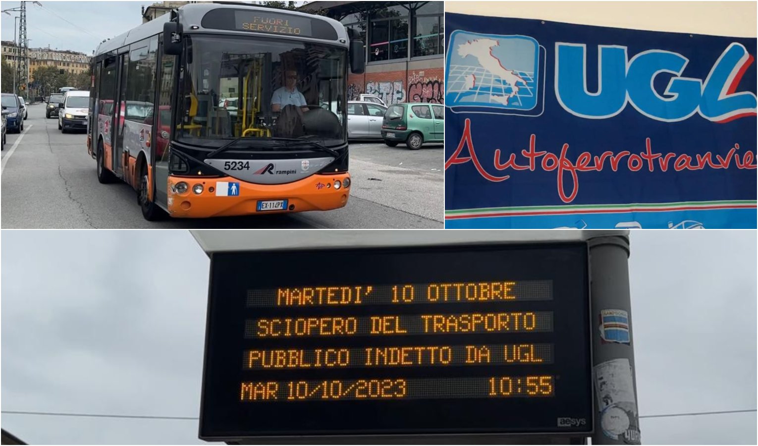 Sciopero bus a Genova, Piccardo (Ugl): 