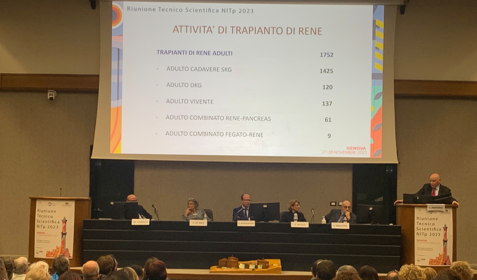 Nitp Genova, in Liguria dal 1982 a oggi effettuati 3270 trapianti d’organi