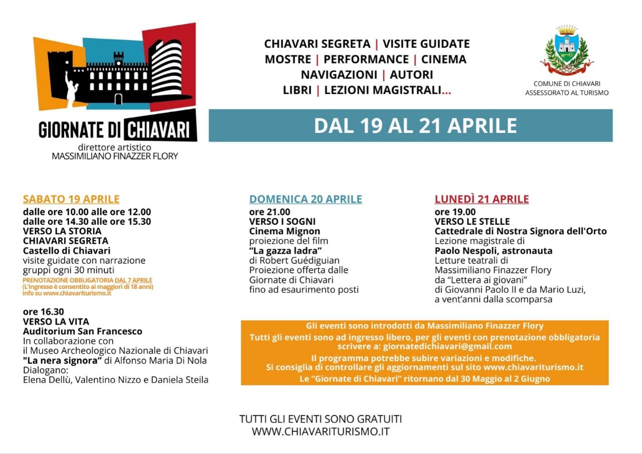 Giornate di Chiavari: l'edizione 2025 raddoppia