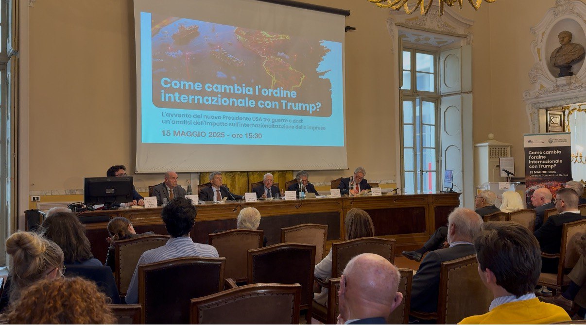 Convegno su come cambia l'ordine internazionale con Trump