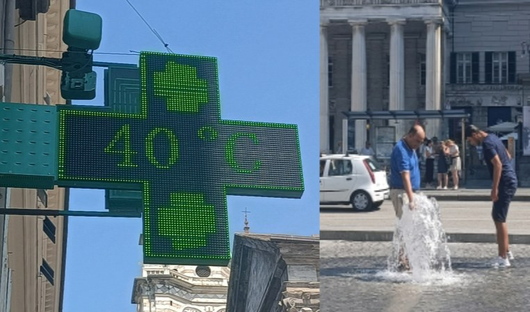 Effetto fohn, caldo record in Liguria: superati i 41 gradi. A Genova è bollino rosso