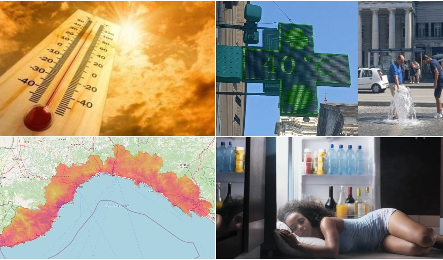 A Genova dopo 28 giorni consecutivi stop al bollino per caldo. E' record di notti tropicali