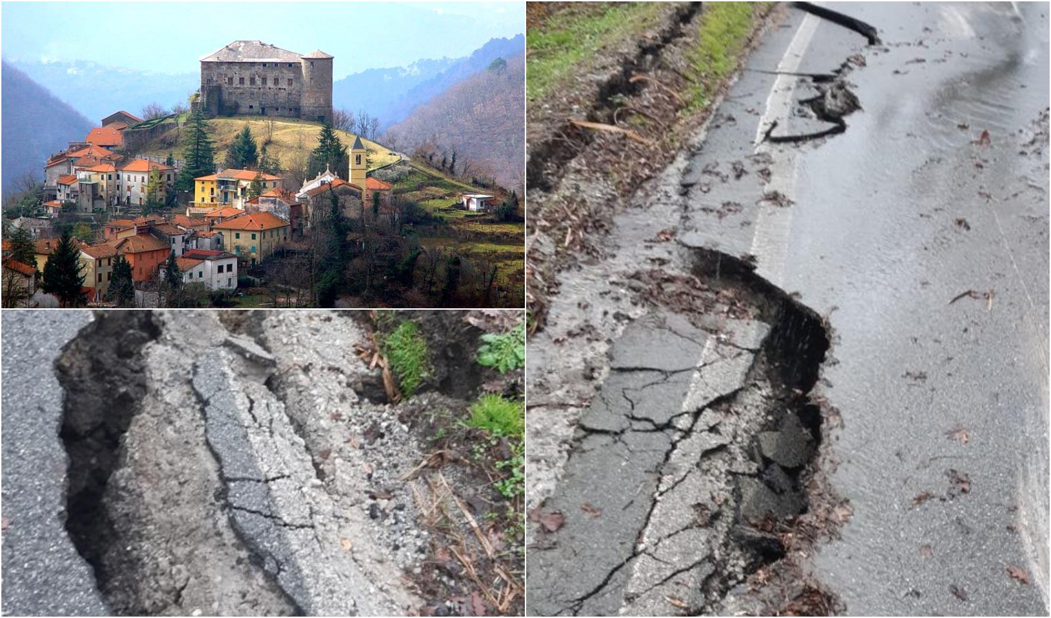 Smottamento a Calice al Cornoviglio, il sindaco: 