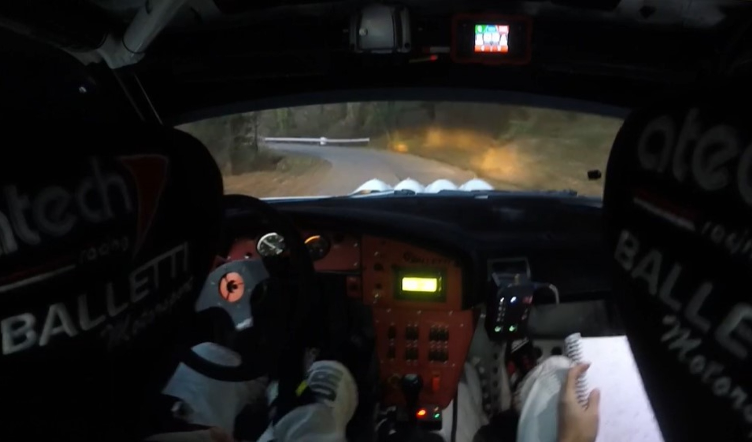 Rally Vallate Aretine: il cameracar della Subaru Legacy Primocanale