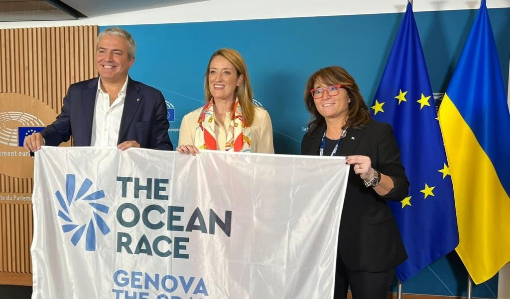 Ue, Campomenosi (Lega) incontra Metsola: al centro The Ocean Race