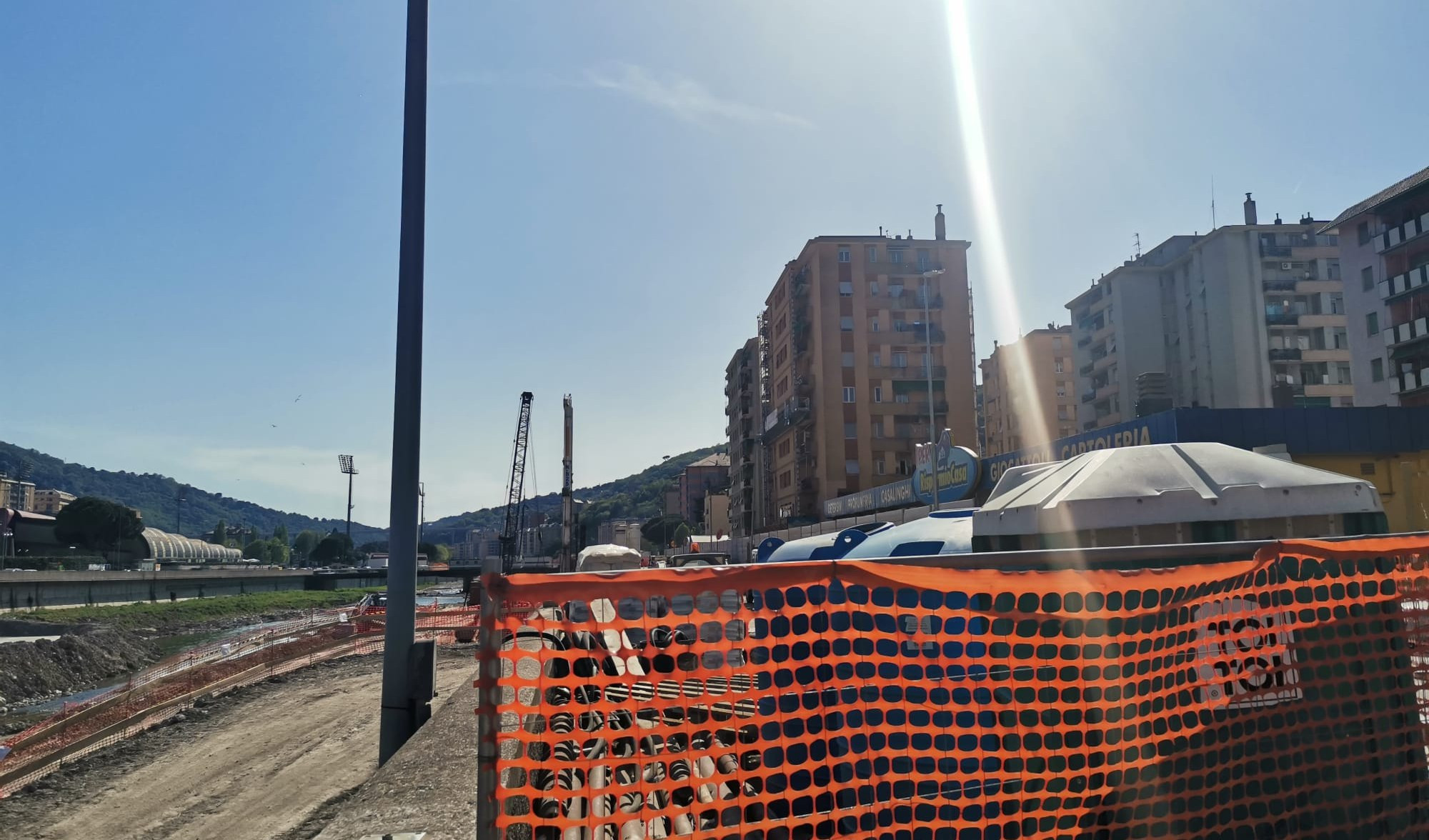 Genova, è sciopero delle maestranze nel cantiere dello scolmatore del Bisagno