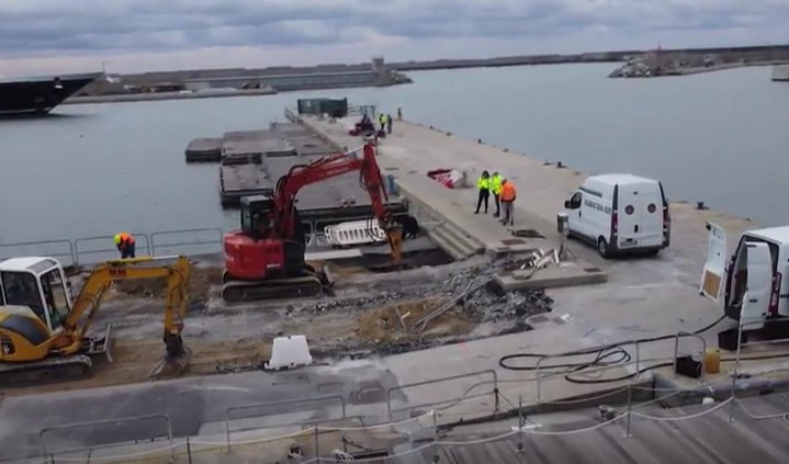 Torre piloti, prime fondazioni: “Pronta entro il Nautico del 2024”