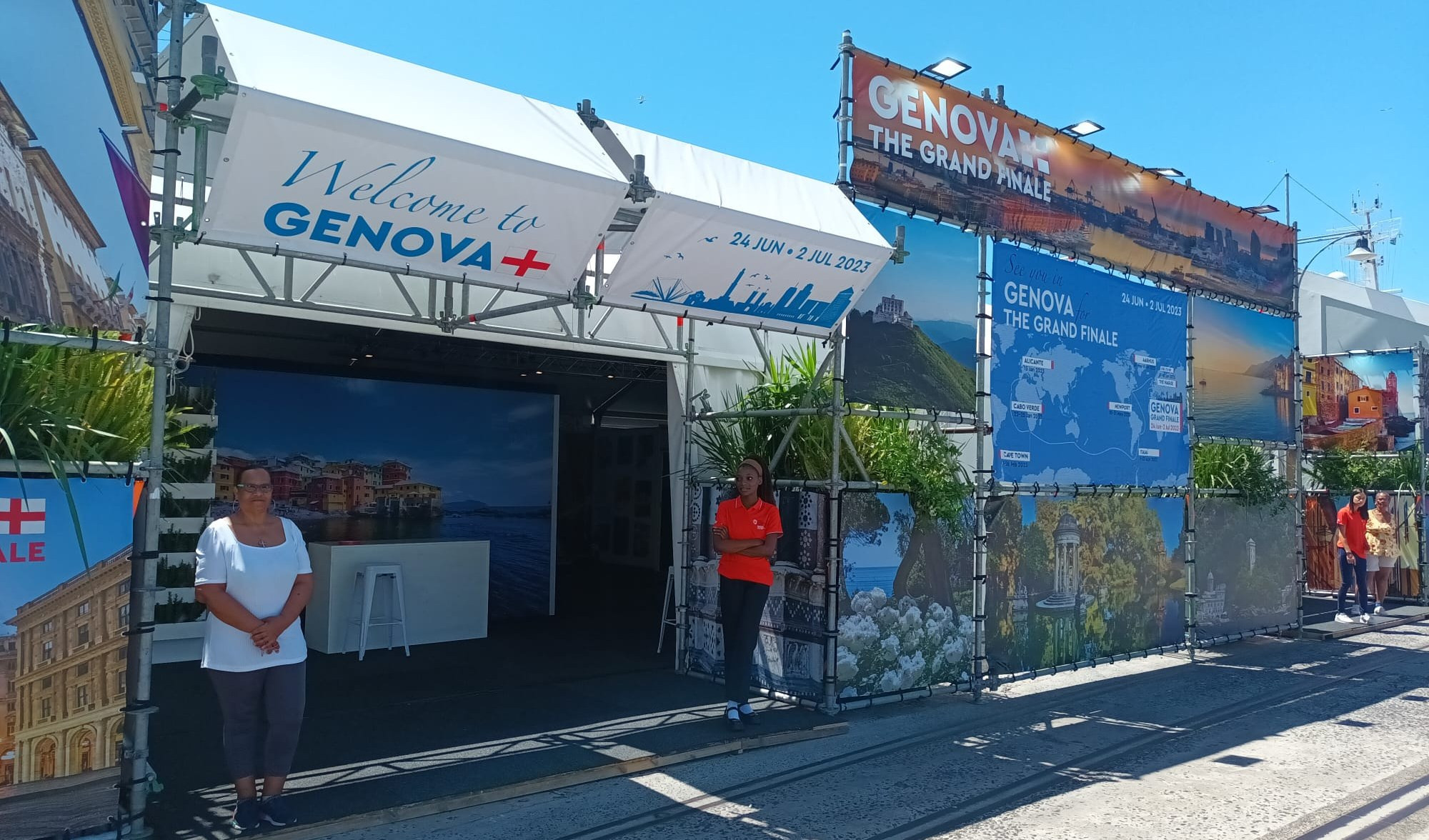 The Ocean Race, tutto pronto al Pavilion di Genova a Capetown 