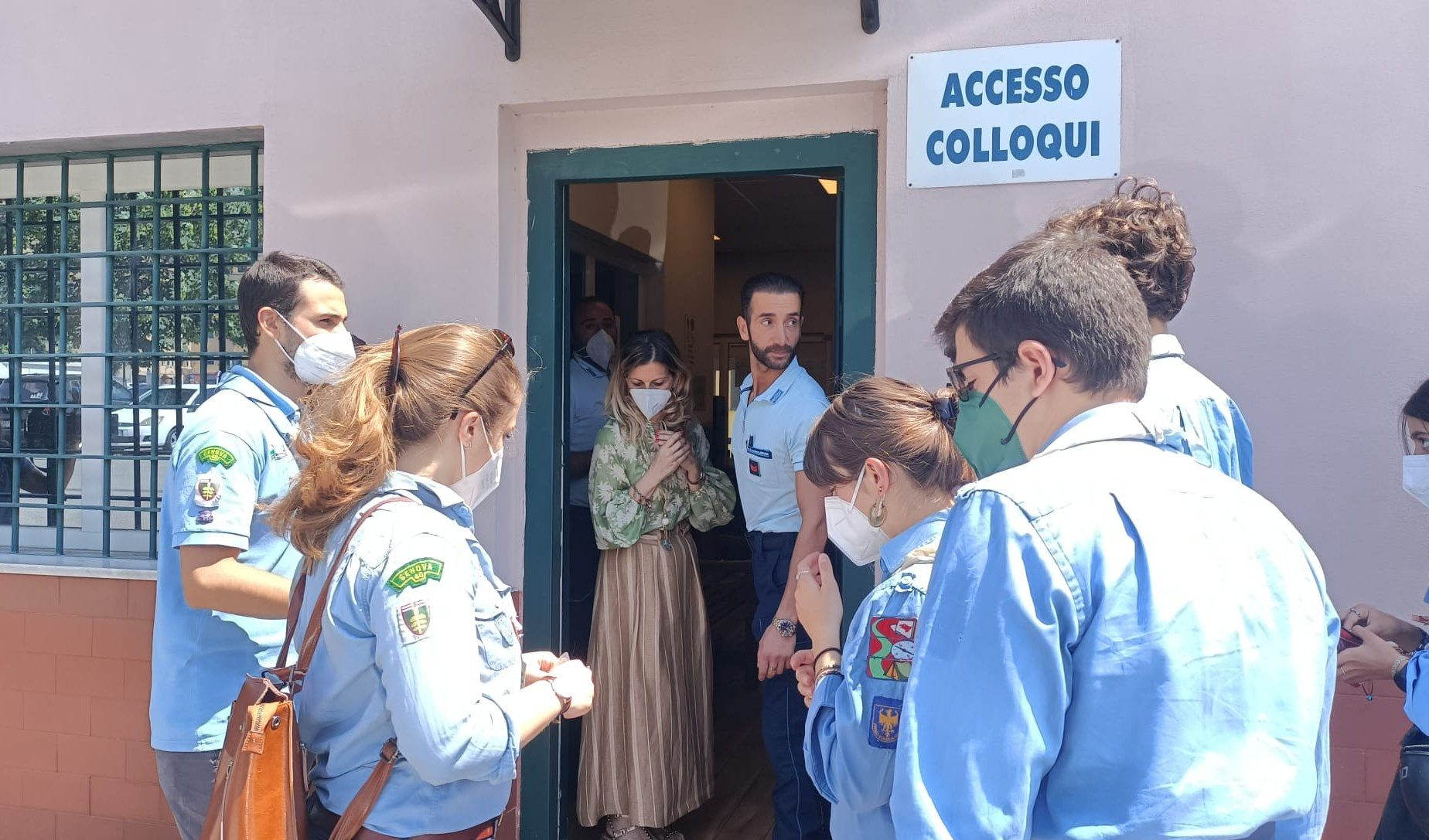 Genova, in coda per vedere le celle del carcere di Marassi