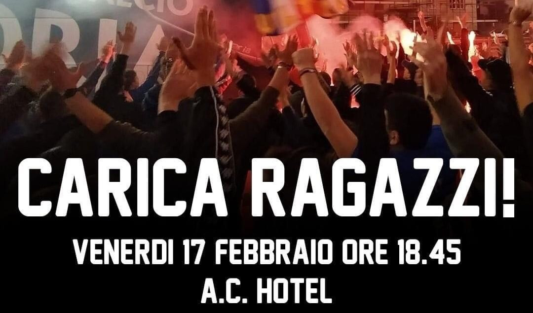 Sampdoria, i tifosi si stringono alla squadra stasera all’hotel del ritiro 