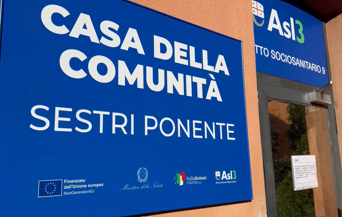 Screening, agopuntura e medicina dello sport: ecco la Casa della Comunità di Sestri Ponente