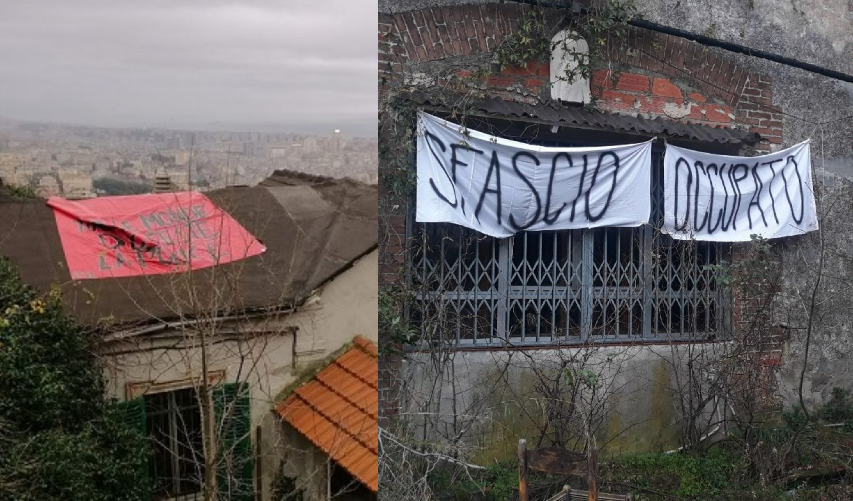 Genova, anarchici occupano casolare abbandonato sulle alture