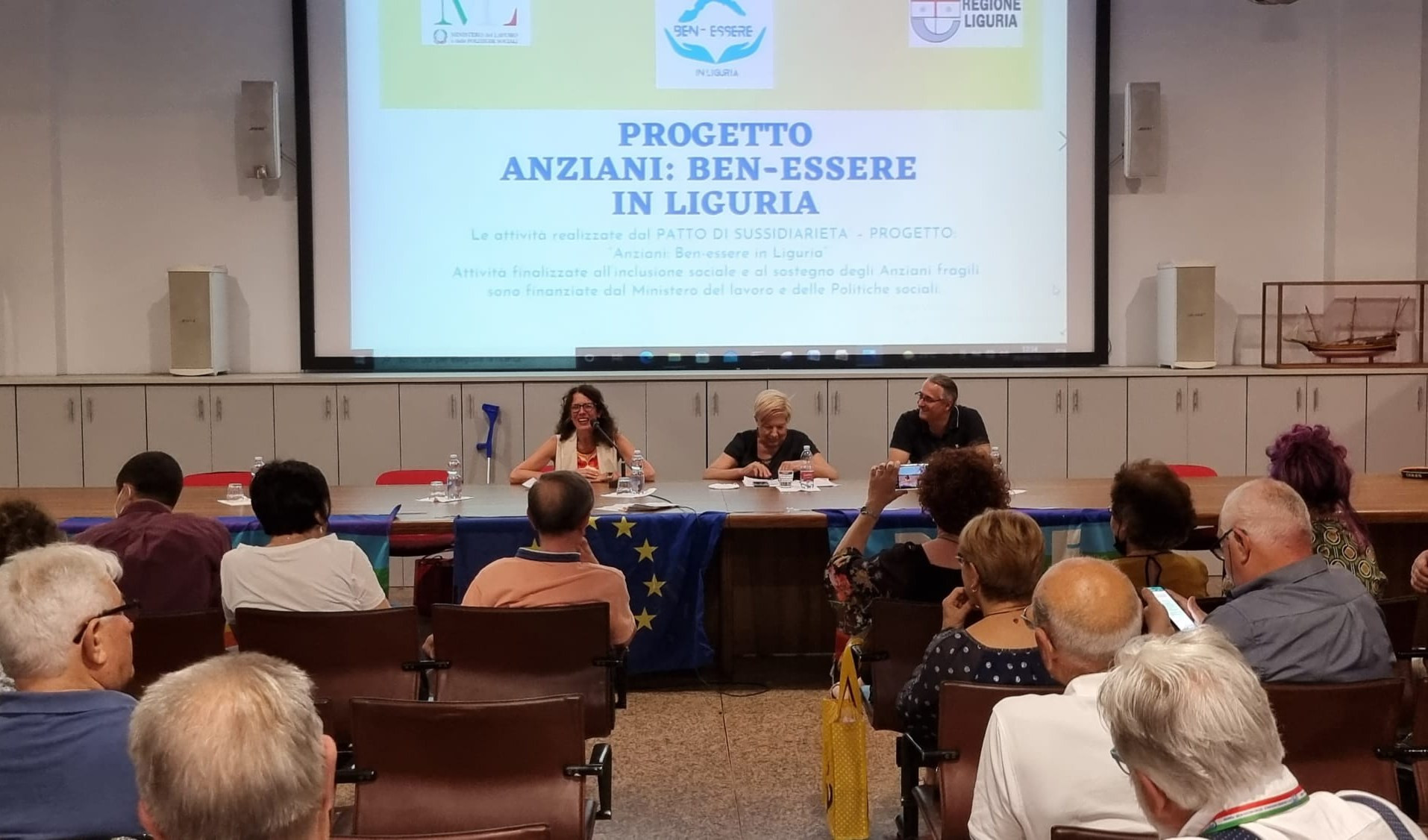 Benessere anziani, Cavo: 