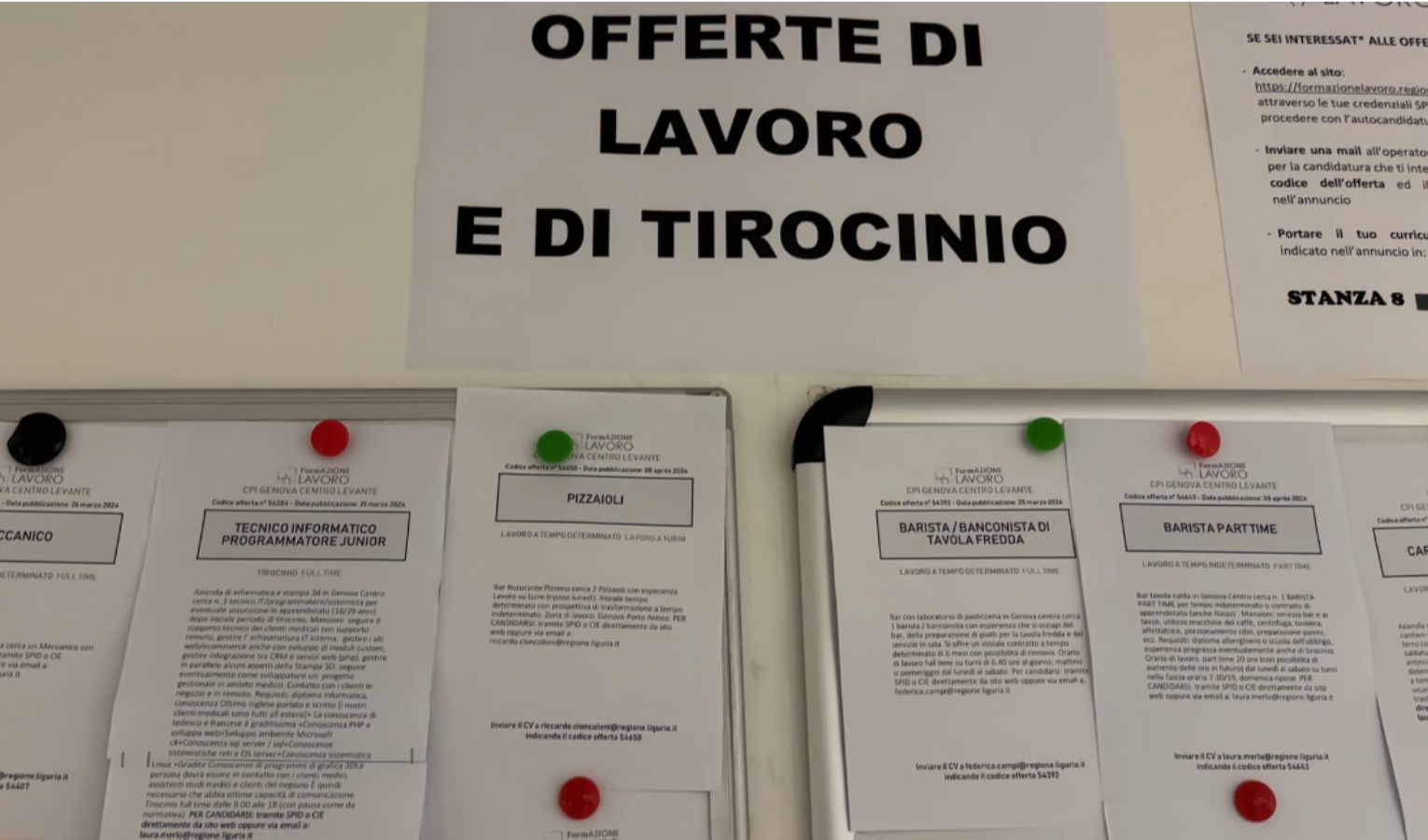 Occupazione Liguria, la piaga dei lavoratori 