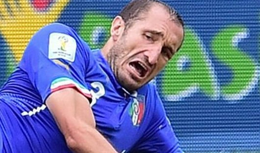 Italia shock, Chiellini: 