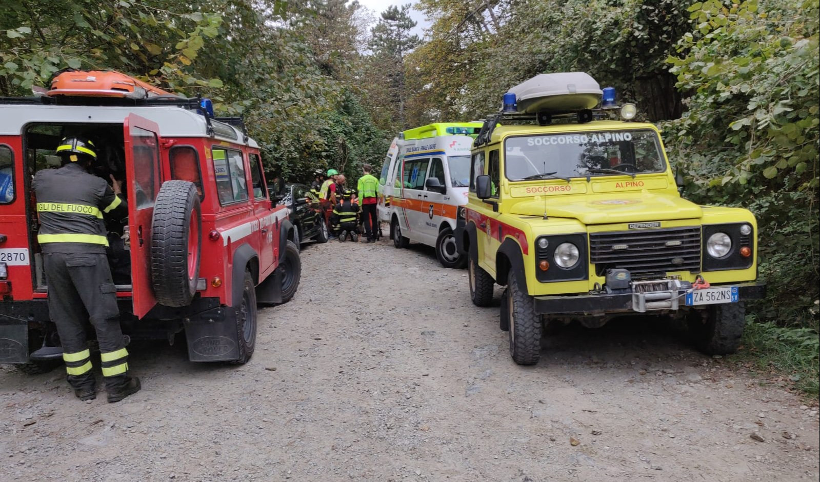 Ciclista polacca cade su sentiero a Calice Ligure, ricoverata in codice giallo