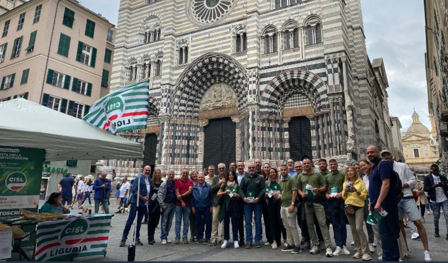 Festa della partecipazione Cisl in Liguria, Maestripieri: 