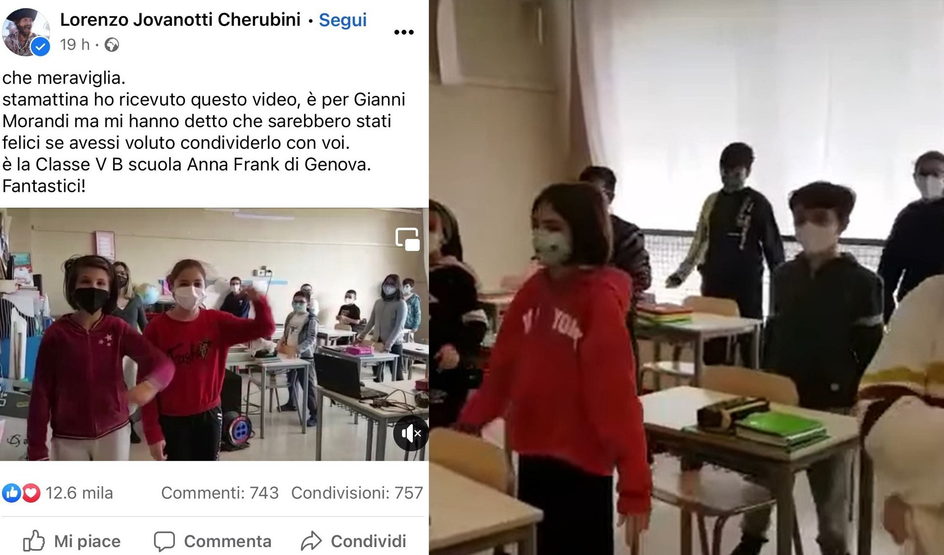 Classe di Genova balla 