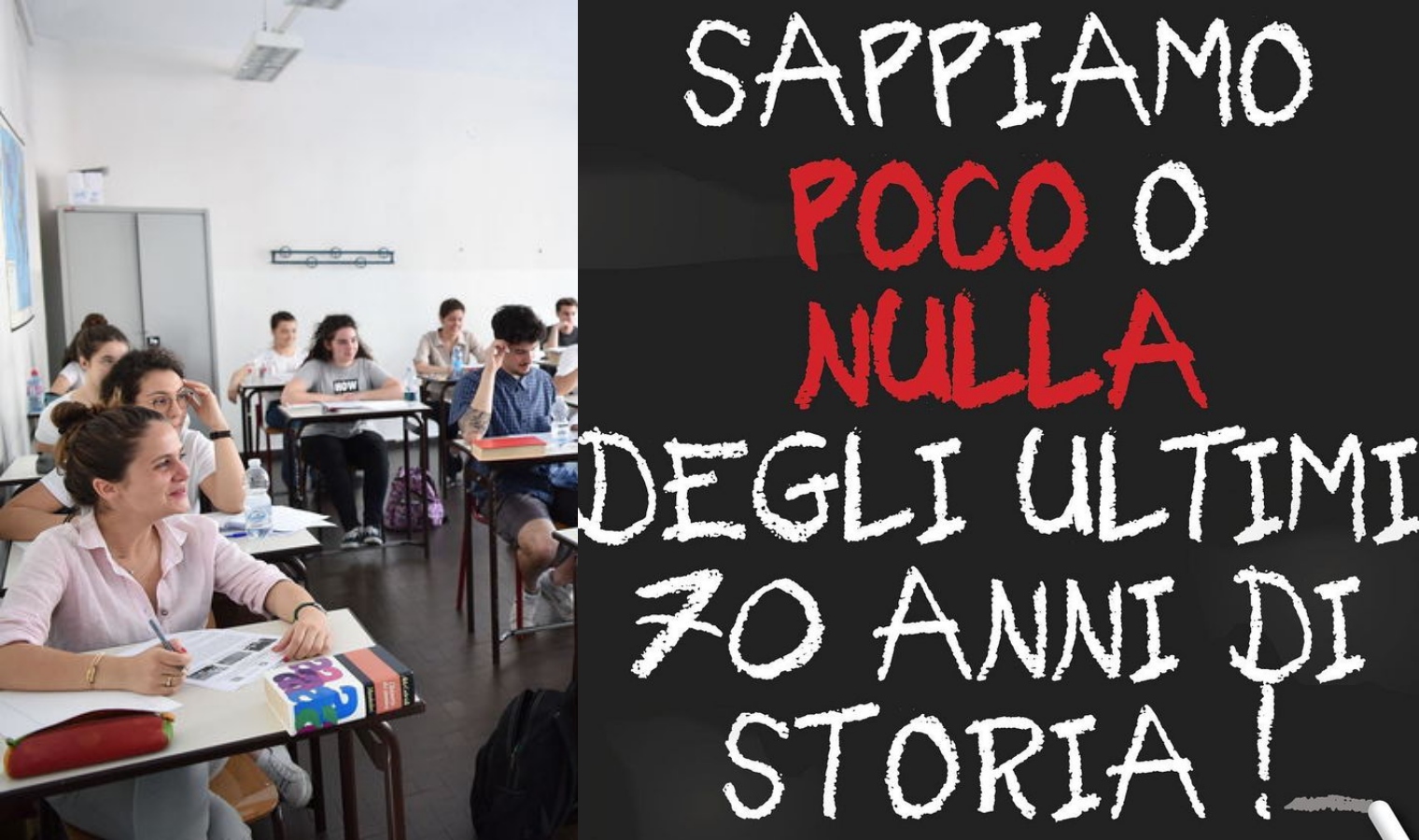 Parte da Genova la petizione per studiare la storia dopo il 1945: il 47% dei maturandi non sa nulla