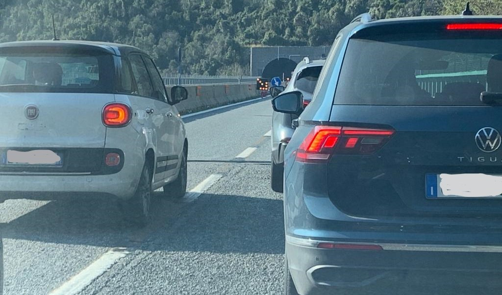 Caos autostrade: solita domenica sera di code sulla rete di Liguria