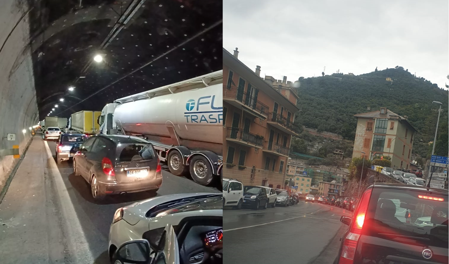 Caos autostrade, cantieri e incidenti in Liguria: tilt dall'alba