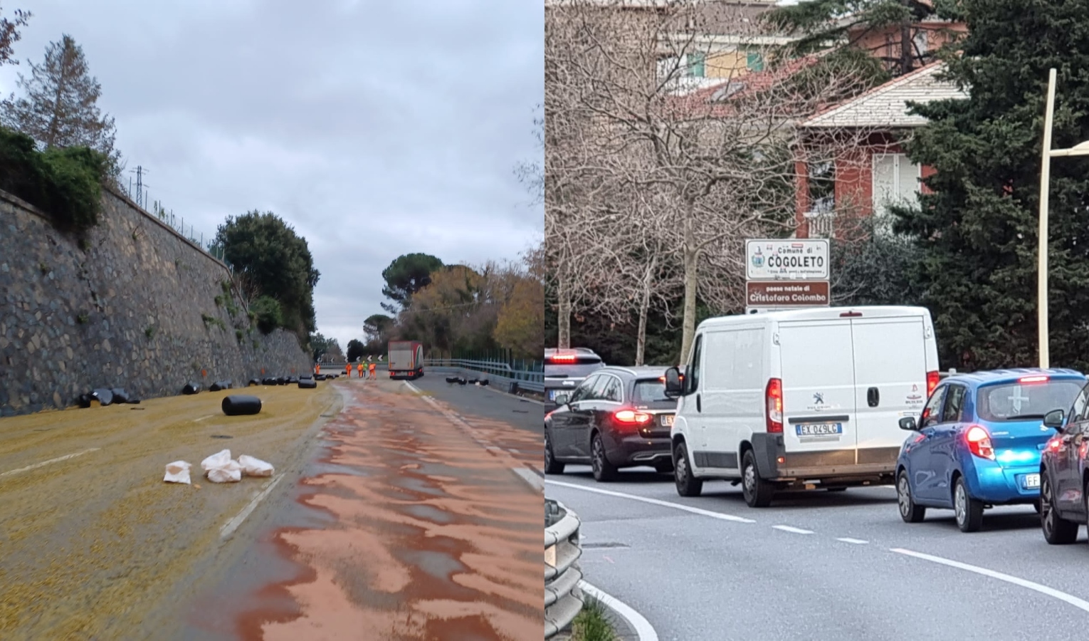 Caos autostrade, scesi a 5 i km di coda. Anche l'Aurelia è in tilt