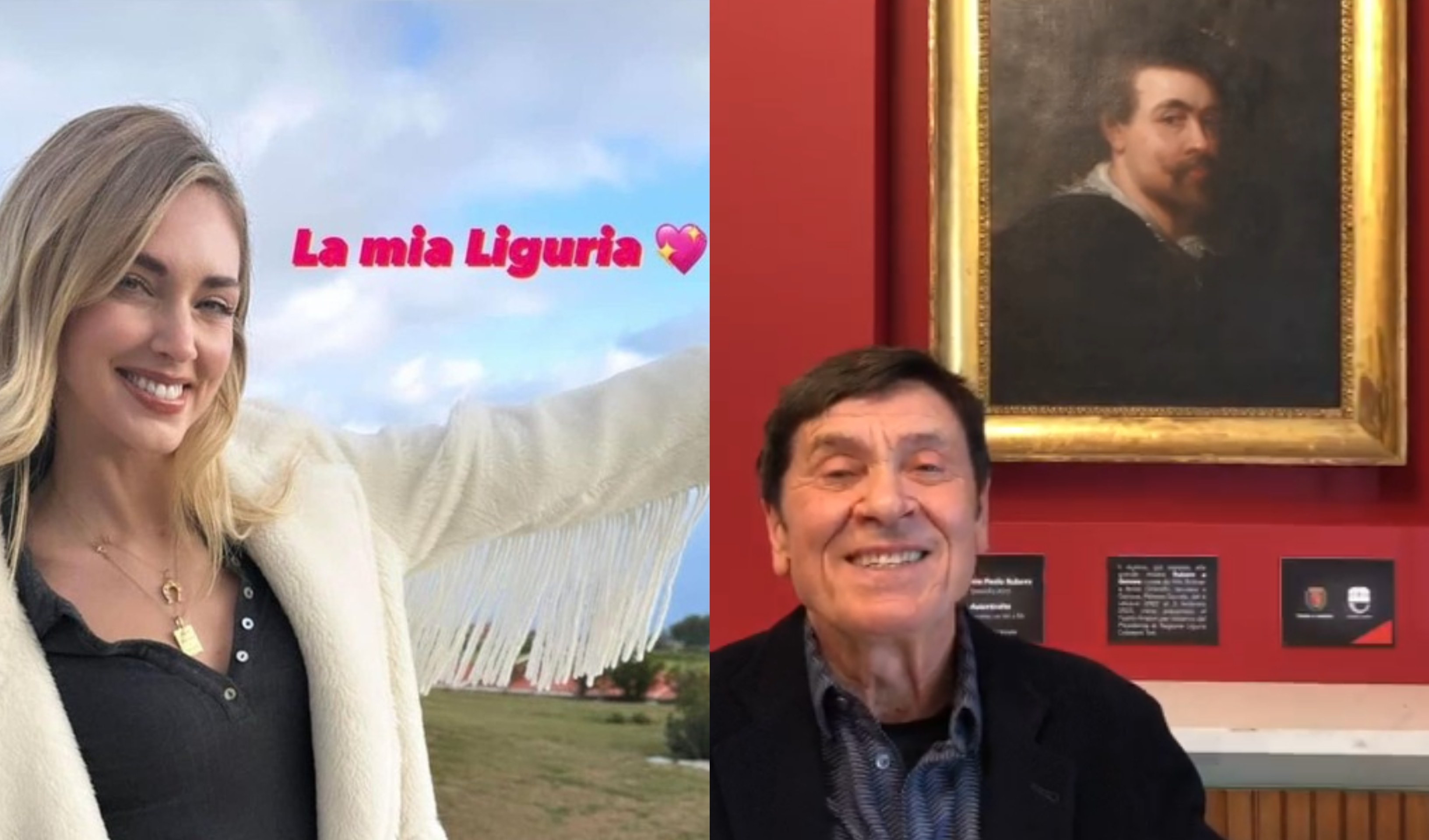 Sanremo, tutti pazzi per la Liguria: da Chiara Ferragni a Gianni Morandi