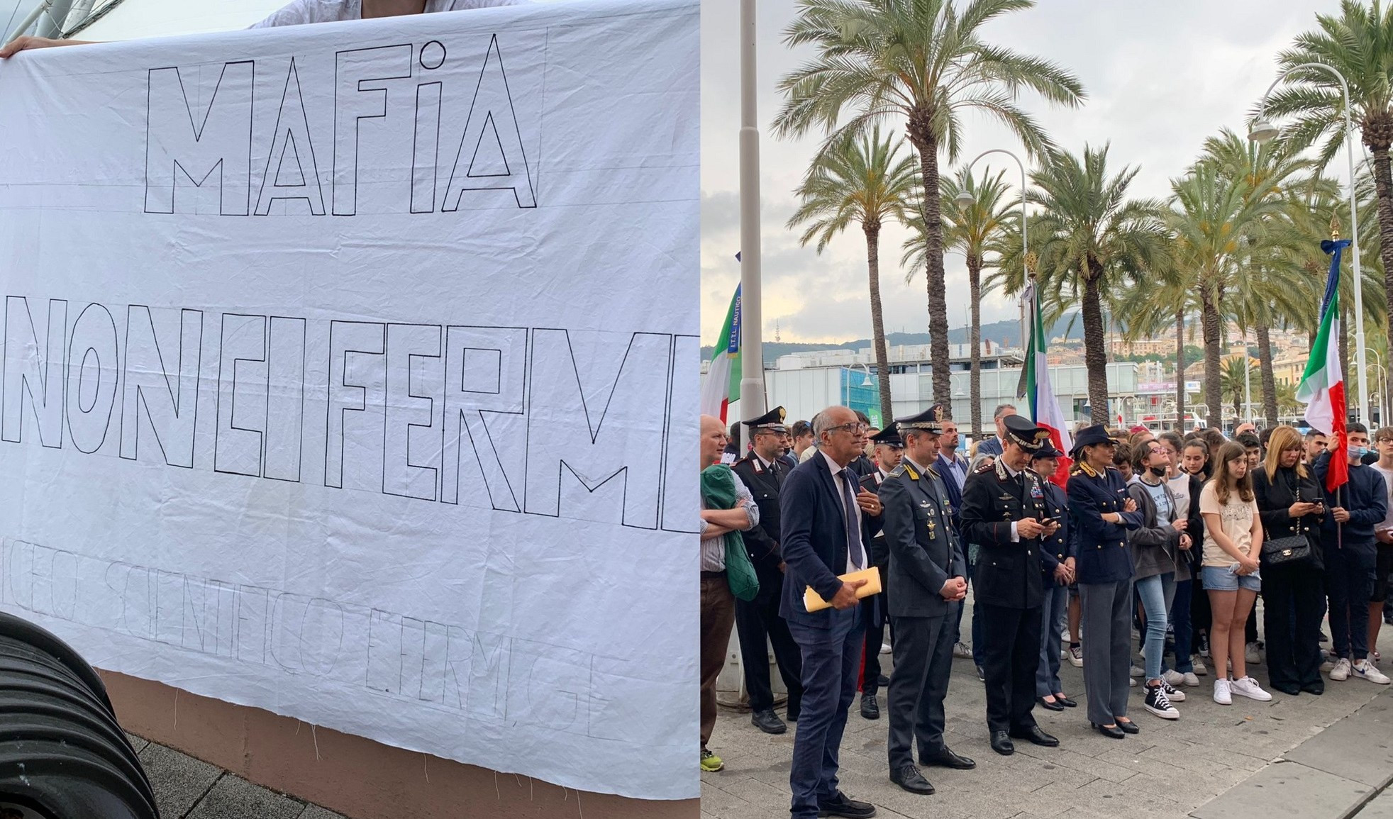 A Genova cinquanta studenti ricordano Falcone e Borsellino: 