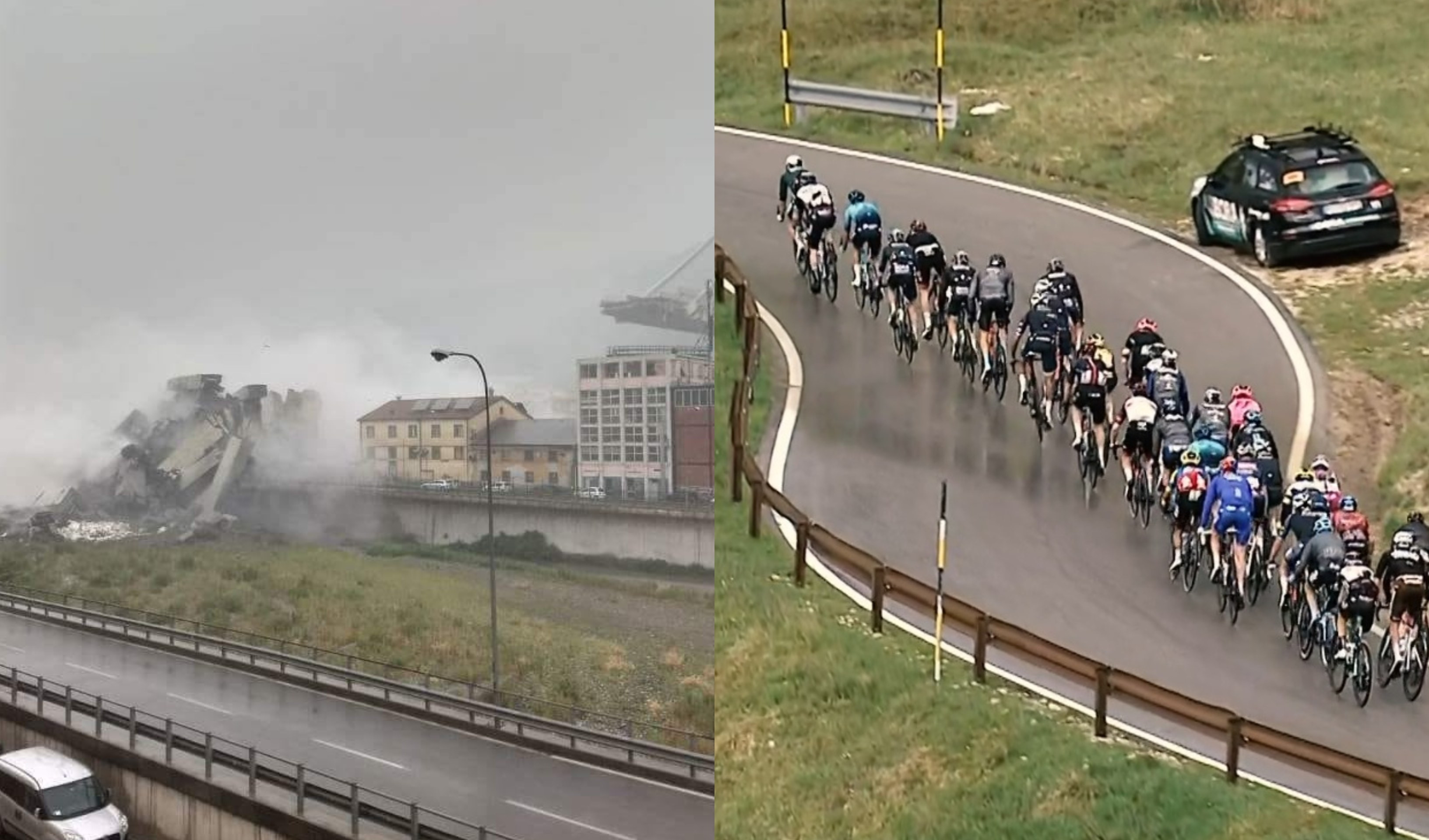 Il Giro d'Italia sul ponte San Giorgio, Possetti: 