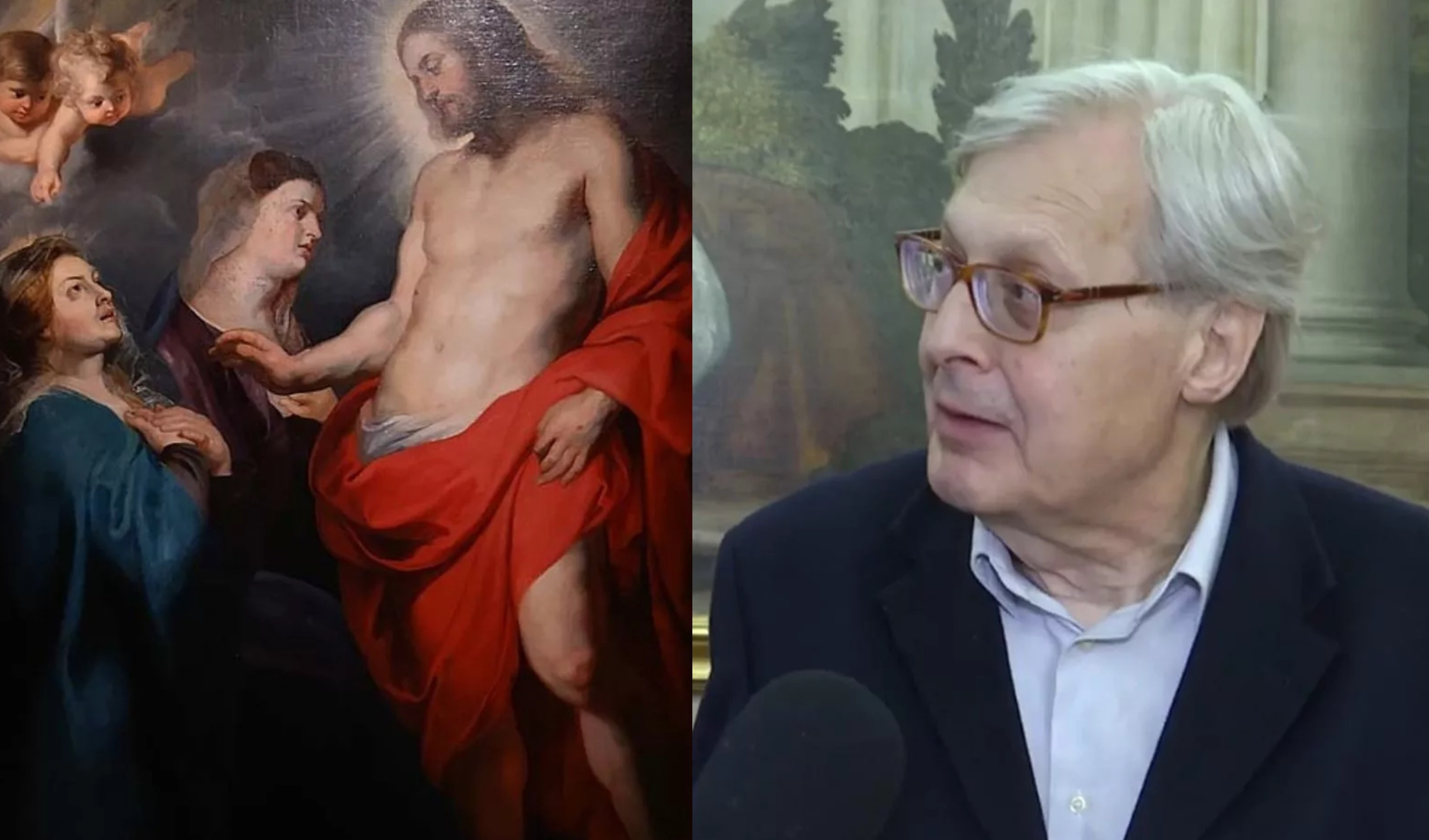 Rubens sequestrato, Sgarbi: 