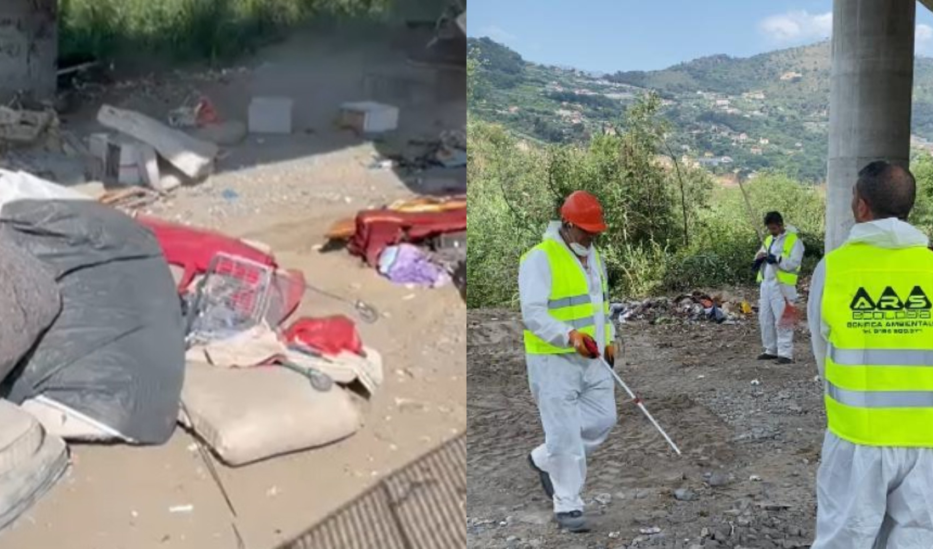 Ventimiglia: blitz delle forze dell'ordine nel greto del Roya