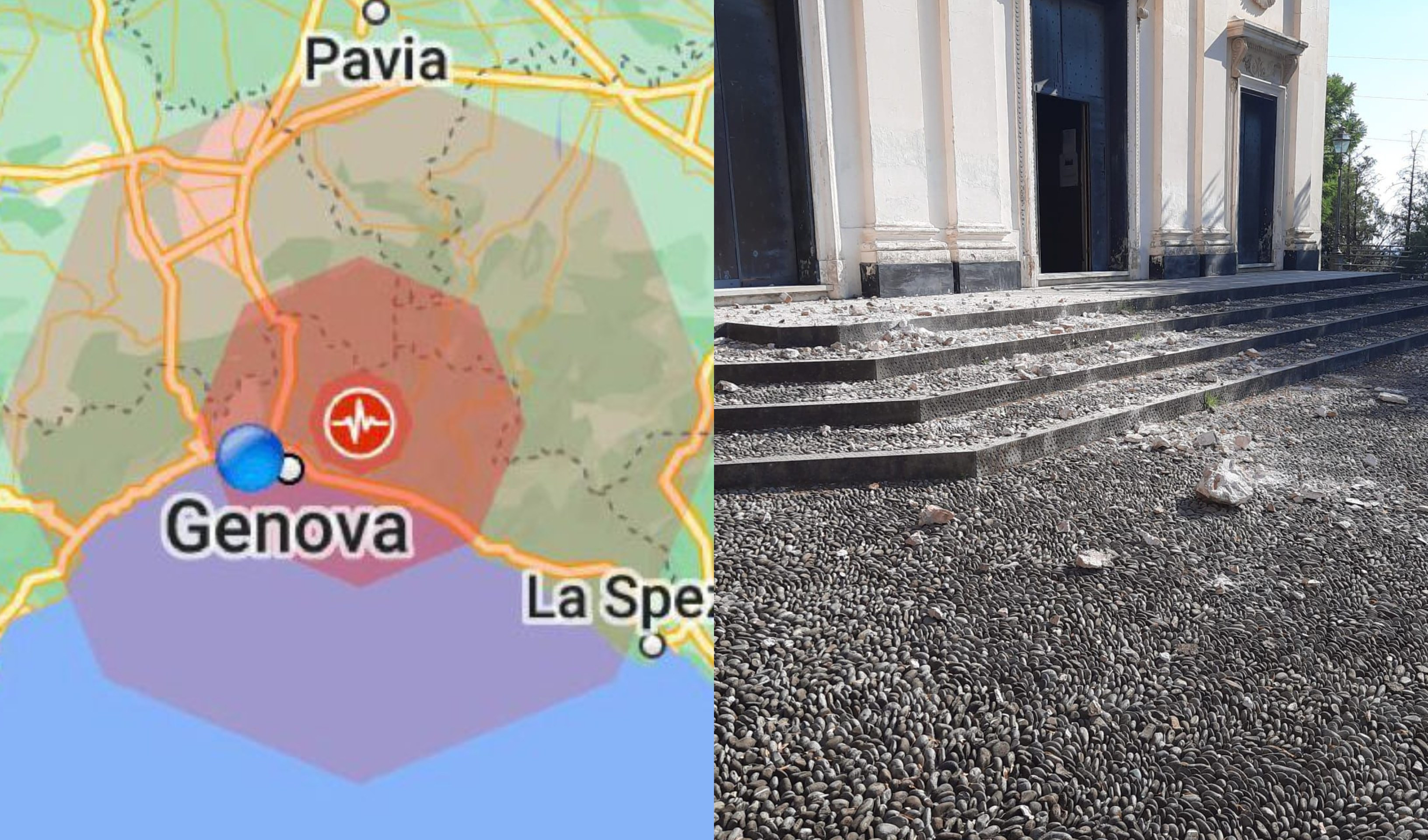 Terremoto di 4.1 a Bargagli avvertito in tutta la Liguria: altre scosse d'assestamento