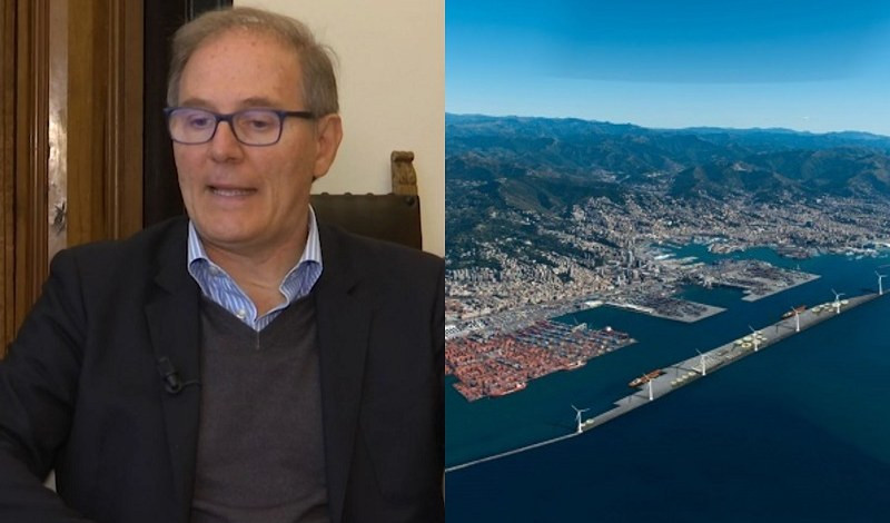 Diga, ponte a due piani e Fincantieri: il nuovo volto del porto