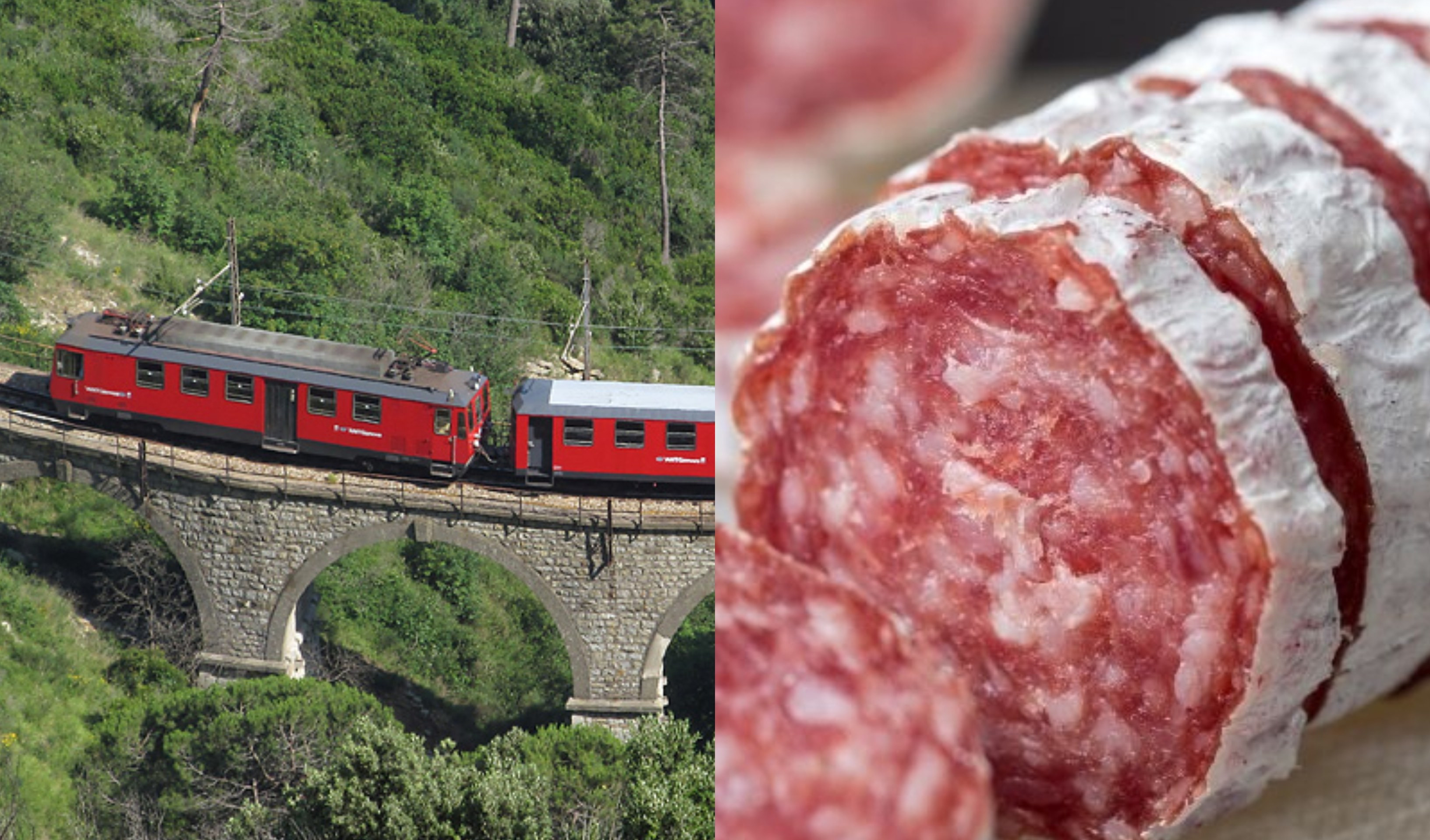 Il 10 giugno grande festa per il trenino di Casella: dalla storia al salame di Sant'Olcese di 40 metri 