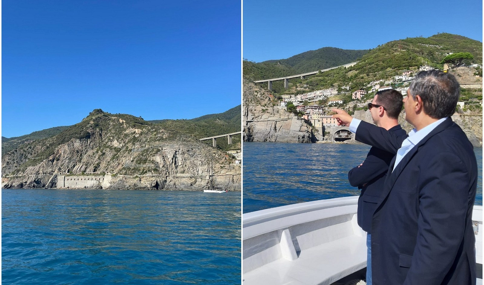 Sopralluogo Via dell'Amore, entro primavera la riapertura del primo tratto