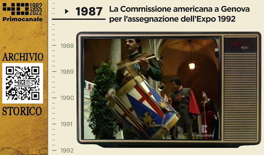 Dall'archivio storico di Primocanale, 1987: USA a Genova Expo